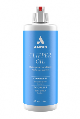 Olej na mazání střihacích hlavic strojků ANDIS Clipper oil 118 ml 