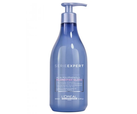 Regenerační šampon pro blond vlasy Loréal Blondifier Gloss - 500 ml